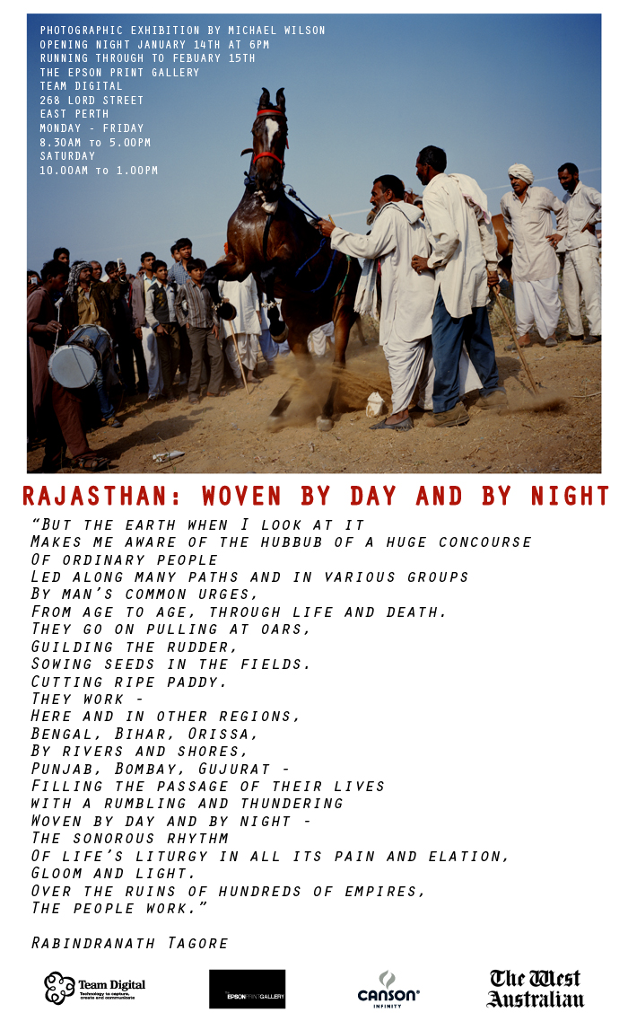 Get New Exhibition — Rajasthan Woven by day and by night