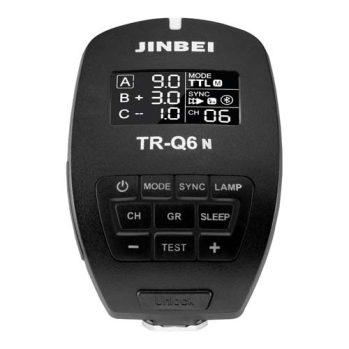 Jinbei TRQ6N Bluetooth TTL, HSS Trigger for Nikon
