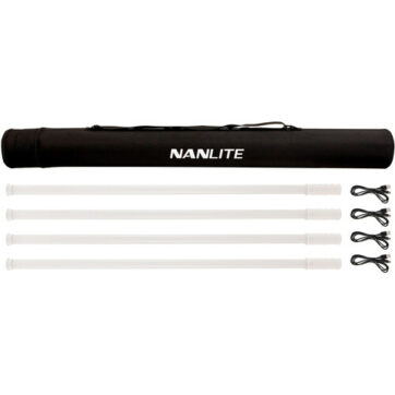 Nanlite Pavotube T8-7X LED tube 4KIT with carry bag