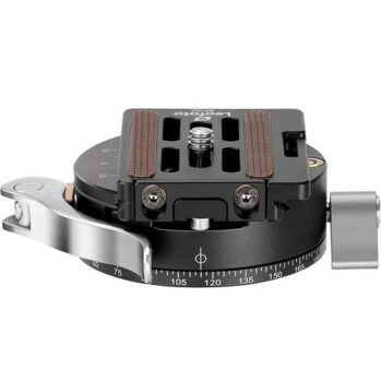Leofoto PCL-60 60mm Quick Release Panning Clamp and NP-60 Plate