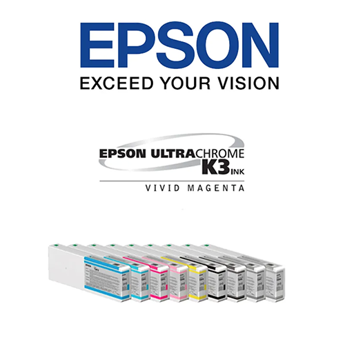 Epson 700ml UltraChrome K3 Cyan Pigment