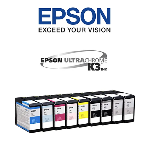 Epson 80ml UltraChrome K3 Light Cyan Pigment