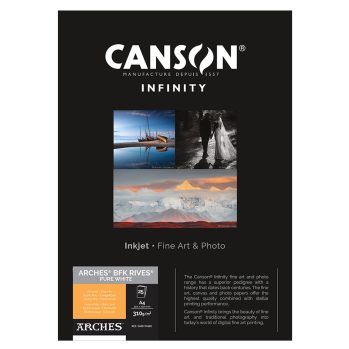 Canson BFK Rives (Pure White) 310 A4 25 Sheet
