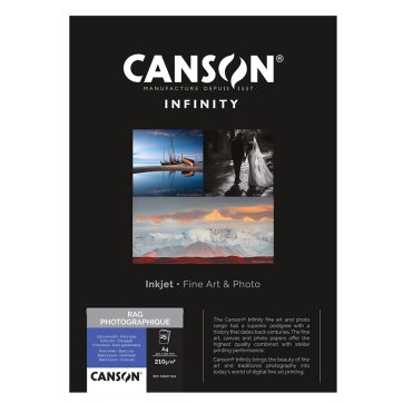 Canson Rag Photographique 210 A4 25 Sheet