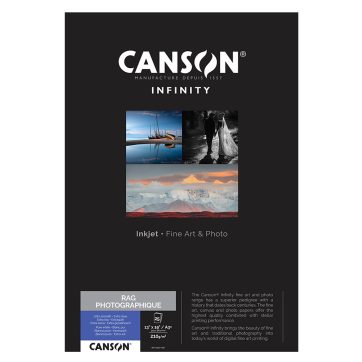 Canson Rag Photographique 210 A3+ 25 Sheet