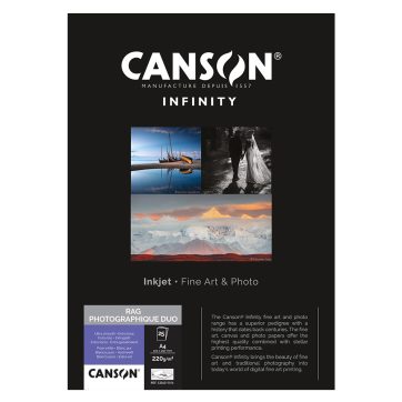 Canson Rag Photographique Duo 220 A4 25 Sheet