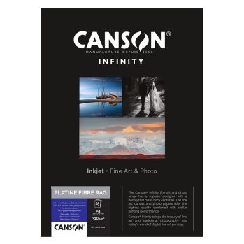 Canson Platine Fibre Rag 310 A4 25 Sheet