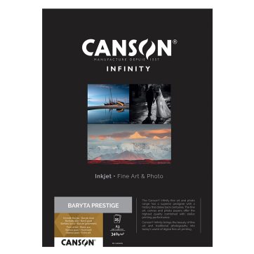 CANSON BARYTA PRESTIGE 340gsm A3 X 25 SHEETS