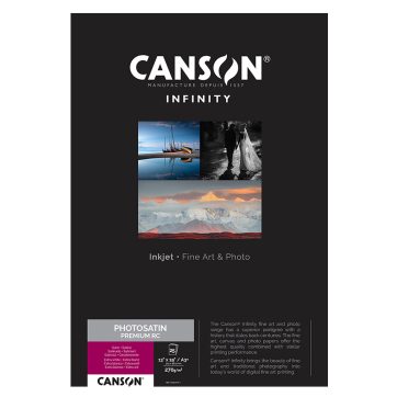 Canson PhotoSatin Premium RC 270 A3+ 25 Sheet
