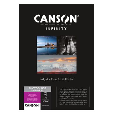 Canson PhotoGloss Premium RC 270 A4 25 Sheet