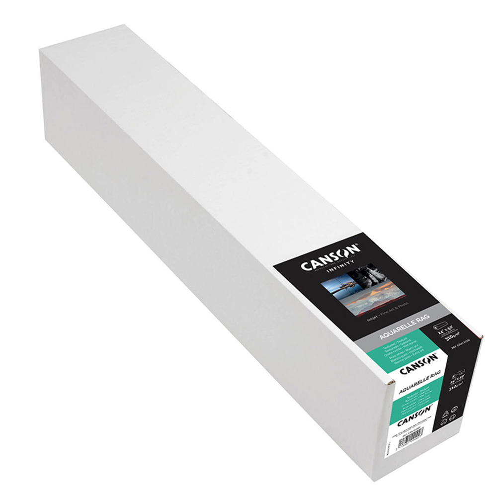 CANSON AQUARELLE RAG 310gsm 610mm X 15.2m