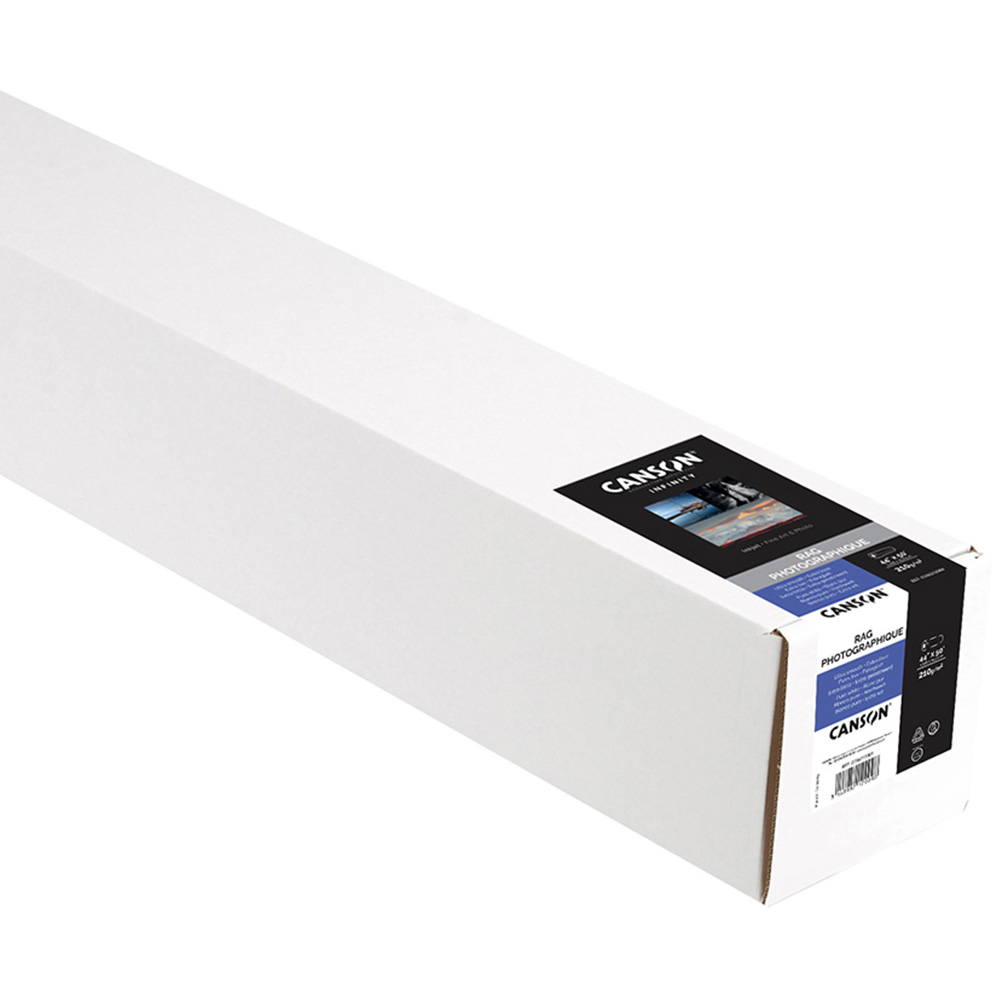 CANSON RAG PHOTOGRAPHIQUE 210gsm 1118mm X 15.2m