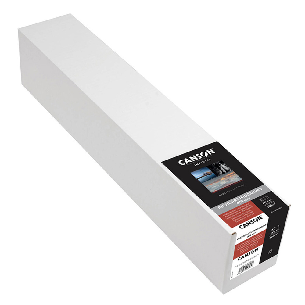 CANSON PROCANVAS MATTE POLY-COTTON 610mm x 12.2m