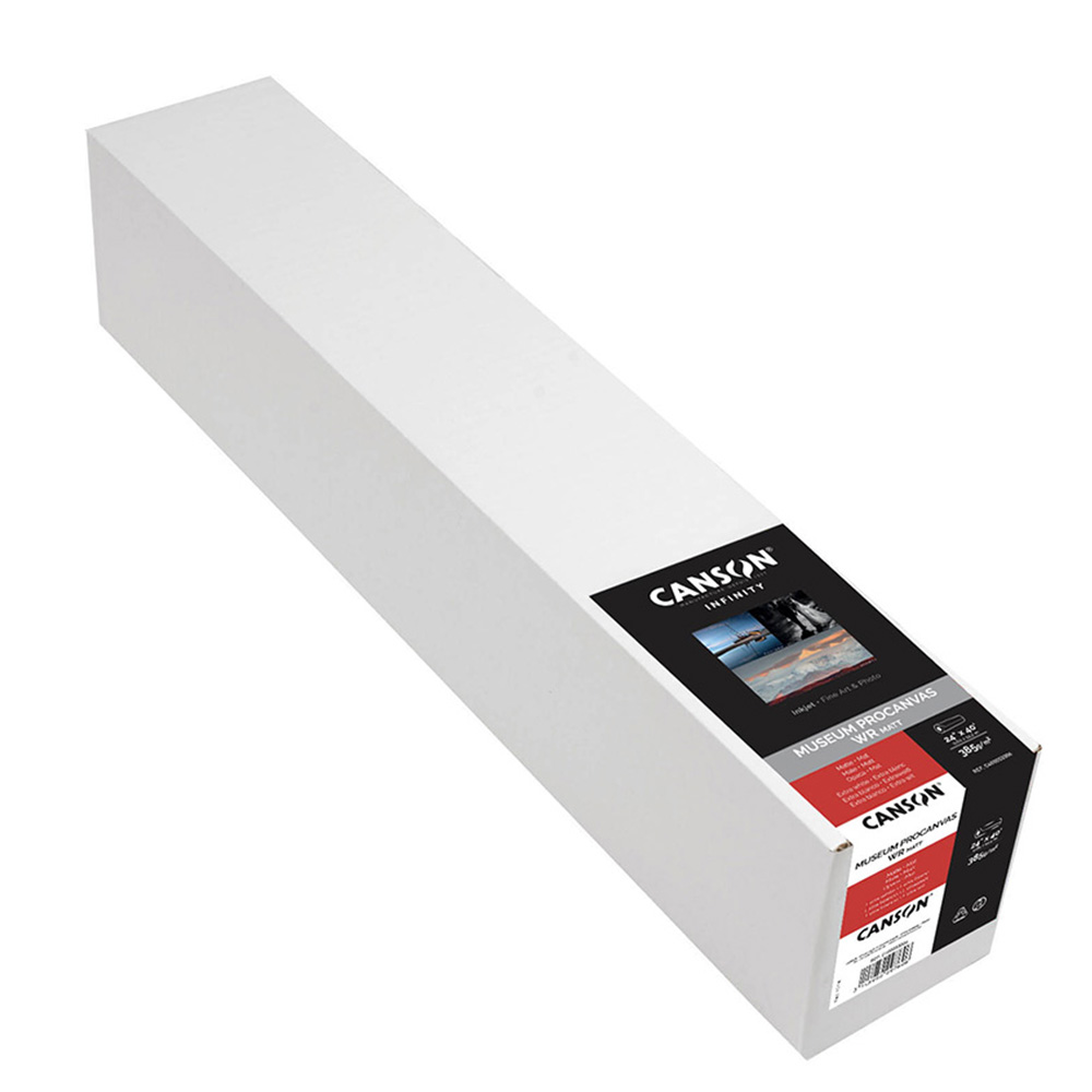 CANSON PROCANVAS MATTE 100% COTTON 610mm x 12.2m