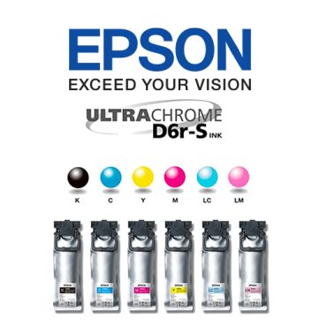 Epson 250ml UC D6R-S Light Magenta Ink Pouch for SL-D1060