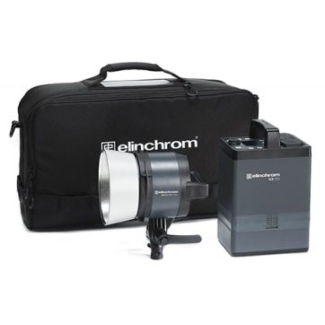 HIRE -Â Elinchrom ELB 1200 Battery pack with head