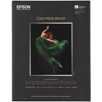 Epson Fine Art Paper SignatureWorthy Cold Press Bright 340g/