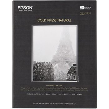 EPSON Fine Art Paper Cold Press Natural 305g/m 44" x 15.2m