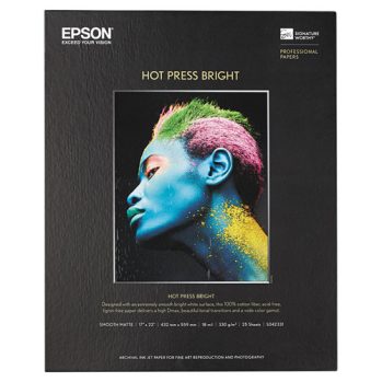 EPSON Fine Art Paper Hot Press Bright 300g/m 44" x 15.2m