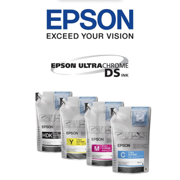 Epson 1L x HDk+C+M+Y DS Ink Starter Pack to Suit F6200/F7200