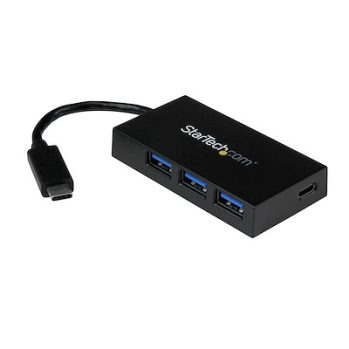 Startech 4-Port USB-C Hub USB-C to 1x USB-C & 3x USB 3 + AC