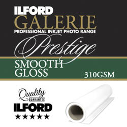 Ilford Galerie Prestige Smooth Gloss 310gsm A2 25 Sheets GPS