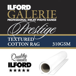 Ilford GALERIE Textured Cotton Rag 310gsm 44in x15m (1118mm)