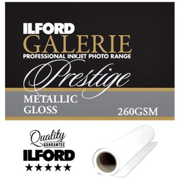 Ilford Galerie Metallic Gloss 260gsm 24 61cm x 30.5m Roll GP