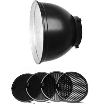 HIRE âÂ Jinbei Reflector & Grid set (S mount)