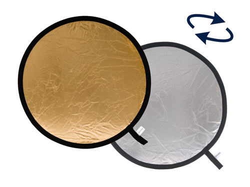 Lastolite Reflector 95cm Silver & Gold Round Collapsible incl Bag