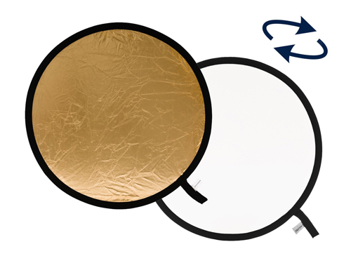 Lastolite Reflector 120cm Gold & White Round Collapsible incl Bag