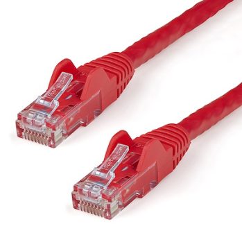 Startech 2m Red Gigabit Snagless RJ45 UTP Cat6 Patch Cable