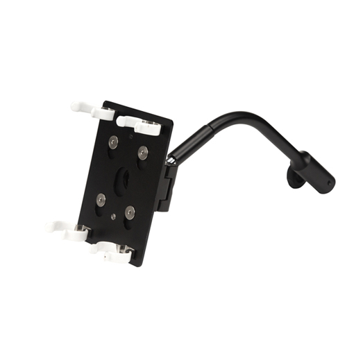 Nanlite 2 x T12 LED Pavotube array mounting clip plate with gooseneck