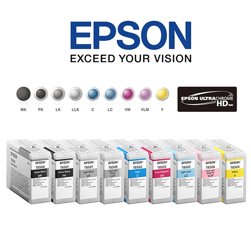 Epson 80ml UltraChrome HD Light Black Pigment