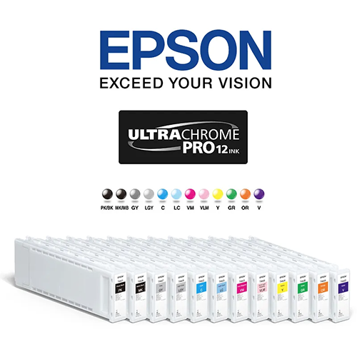Epson 700ml UltraChrome PRO12 Matte Black Pigment