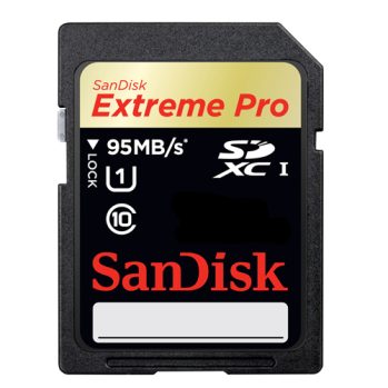 SanDisk Extreme Pro SDXC UHS-I Memory Card 128GB 95MB/s