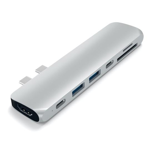 SATECHI Type-C Pro Hub w/ 4K HDMI & Thunderbolt 3Â Space Grey