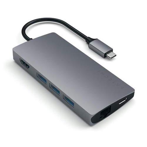 Satechi USB Type-C Multi-Port Adapter with 4K HDMI & Ether
